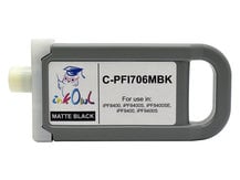700ml Compatible Cartridge for CANON PFI-706MBK MATTE BLACK